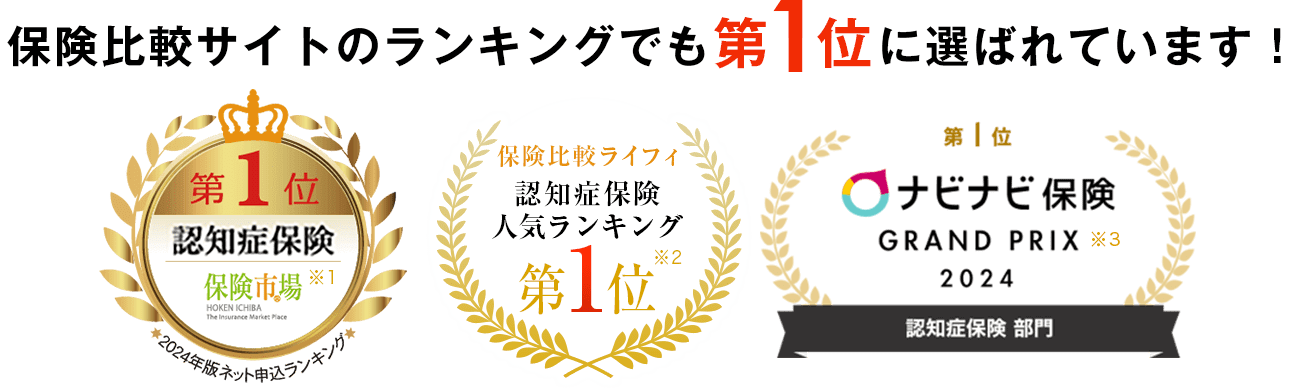 認知症保険人気ランキング第一位 ソーシャルプロダクツ賞2022受賞 INSURANCEJOURNAL掲載