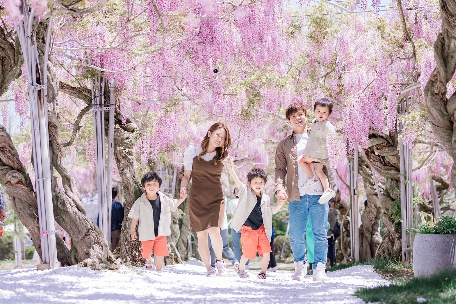 『みんなでお花見』<br />
向井　祥夫 様